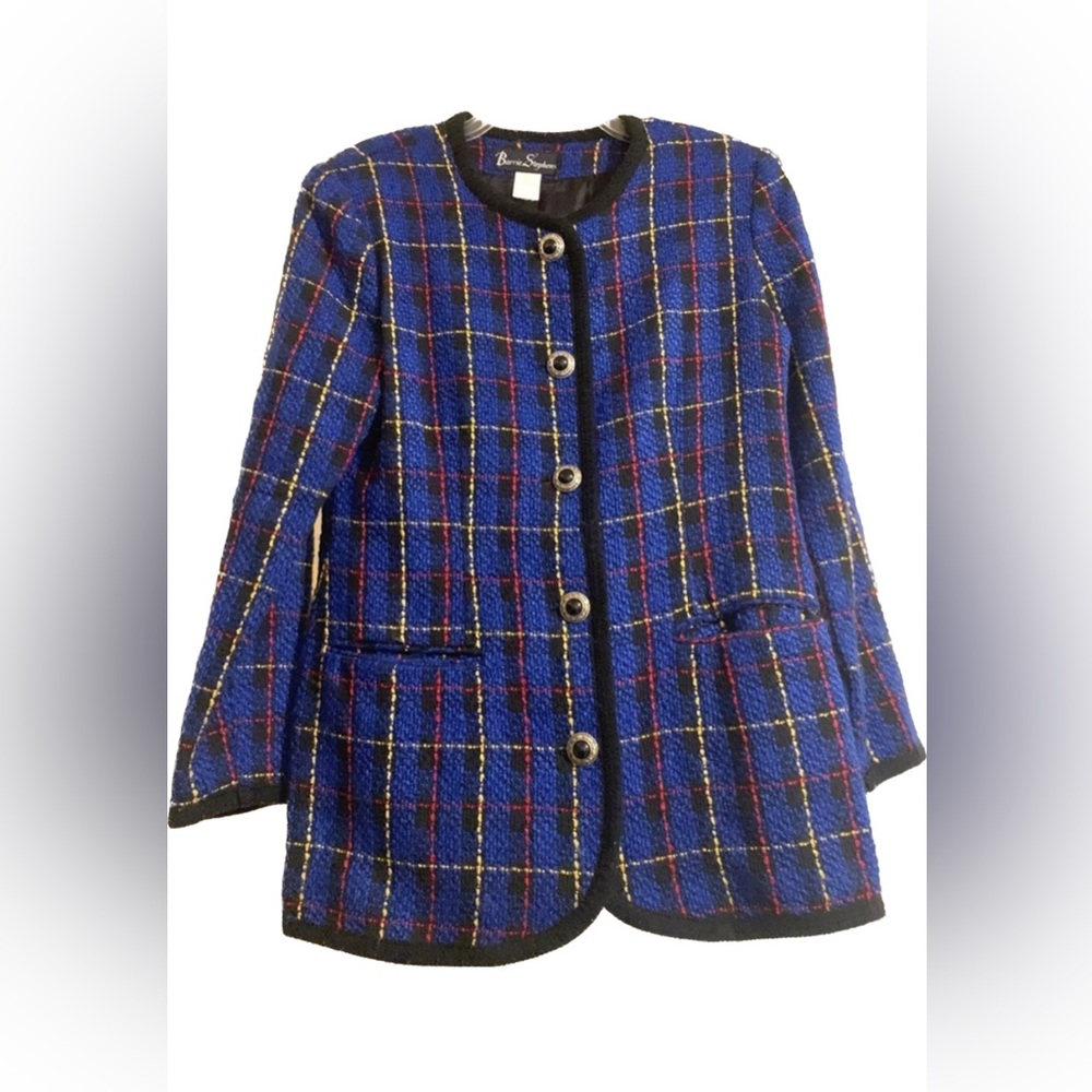 Barrie Stephens tweed blazer - size 8